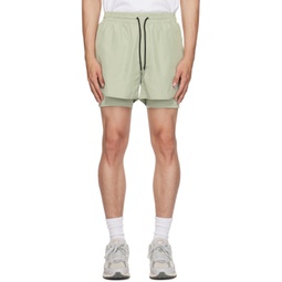 SSENSE Exclusive Green Shorts 231446M193015