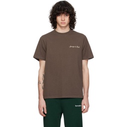 Brown Syracuse T-Shirt 241446M213005