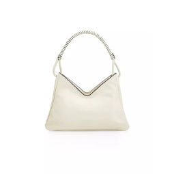 Valerie Leather Top-Handle Bag