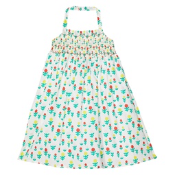 Stella McCartney Kids Dreamy Flowers Dress with Smock Details (Toddler/Little Kids/Big Kids)