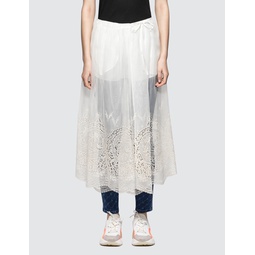 Silk Lace Skirt
