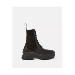 Trace Lace-Up Biker Boots