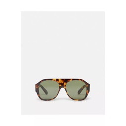 Logo Chunky Aviator Sunglasses