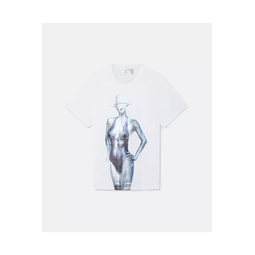 Sexy Robot Oversized Organic Cotton T-Shirt