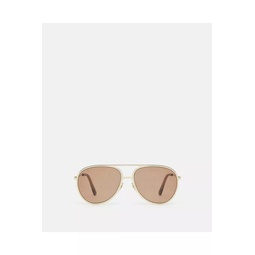 Metal Aviator Sunglasses