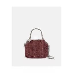 Falabella Crystal Mesh Mini Tote Bag