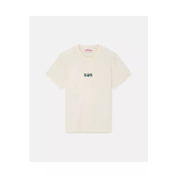 Sos Embroidered Short-Sleeve T-Shirt
