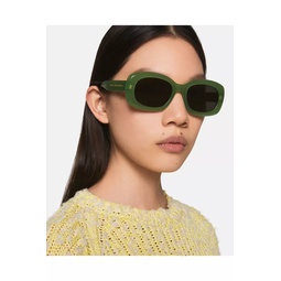 Chunky Oval Sunglasses