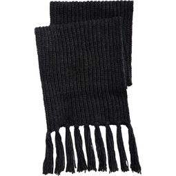 Steve Madden Mens Knit Chunky Winter Scarf Black O/S