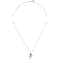 Silver Small Paradise Necklace 241068M145012