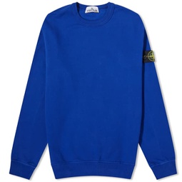 Stone Island Garment Dyed Crew Sweat Bright Blue