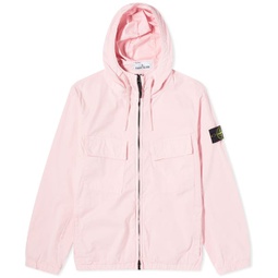 Stone Island Supima Cotton Twill Stretch-TC Hooded Jacket Pink