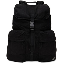 Black Drawstring Backpack 241828M166003