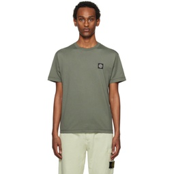 Green Patch T-Shirt 241828M213043