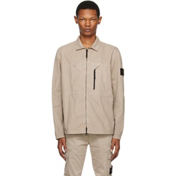 Gray Garment-Dyed Jacket 231828M180047
