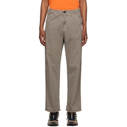 Gray T.CO+OLD Trousers 241828M191026