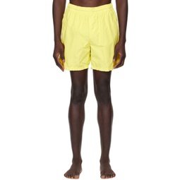 Yellow B0946 Swim Shorts 241828M193071