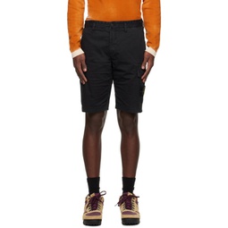 Black Slim-Fit Shorts 231828M193007