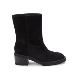 Boulevard Suede Anlke Boots