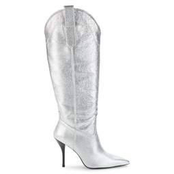 Outwest 100 Stiletto Cowboy Knee Boots