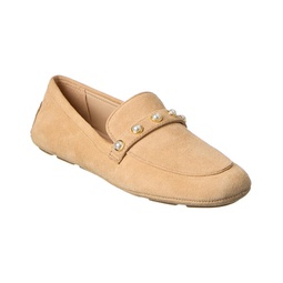 allpearls suede driving loafer