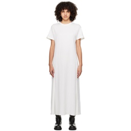 Off-White Zip Maxi Dress 241608F055000