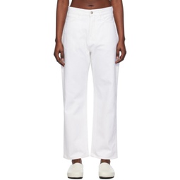 White Ruthe Jeans 241608F069002