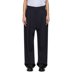 Navy Acuna Trousers 241608F087007