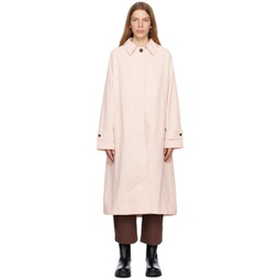 Pink Holin Trench Coat 231608F067006