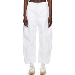 White Akerman Jeans 231608F069001