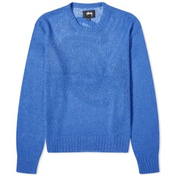 Stussy S Loose Knit Sweater Blue