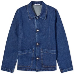 Sunflower Worker Jacket Rinse Blue