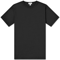 Sunspel Classic Crew Neck T-Shirt Black