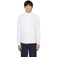 White Button Shirt 231128M192000