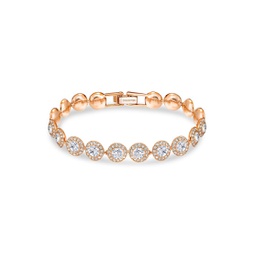 Angelic Swarovski Crystal Rose Goldplated Bracelet