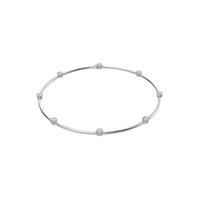 Constella Rhodium-Plated & Crystal Necklace