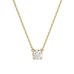 Constella Goldtone & Crystal Pendant Necklace