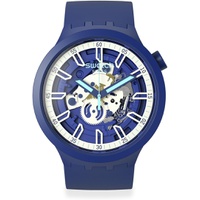 Swatch ISWATCH BLUE Unisex Watch (Model: SB01N102)
