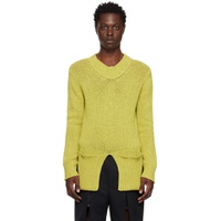 SSENSE Exclusive Yellow Sweater 231612M206002