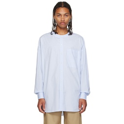 Blue Oversized Shirt 232612M192001