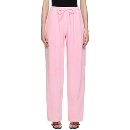 Pink Apple Track Pants 241214F086000