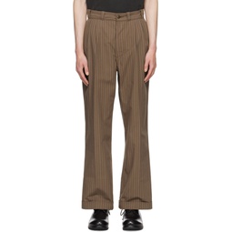 Brown Lot 201 Trousers 241839M191002