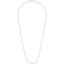 Silver Ball Chain S Long Necklace 241970M145000