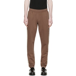 Brown Palmer Lounge Pants 221417M190028