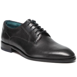 mens parals derby shoes in black