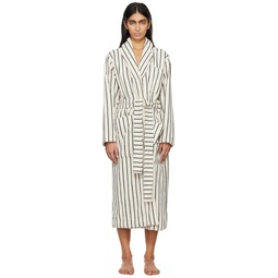 Off White Classic Bathrobe 241482F079053