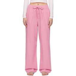 Pink Drawstring Pyjama Pants 212482F086006