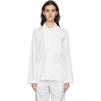 White Pyjama Shirt 221482F079010