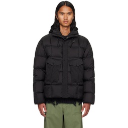 Black Tempest Combo Down Jacket 232502M178002