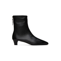 SSENSE Exclusive Black Glove Ankle Boots 231776F113006